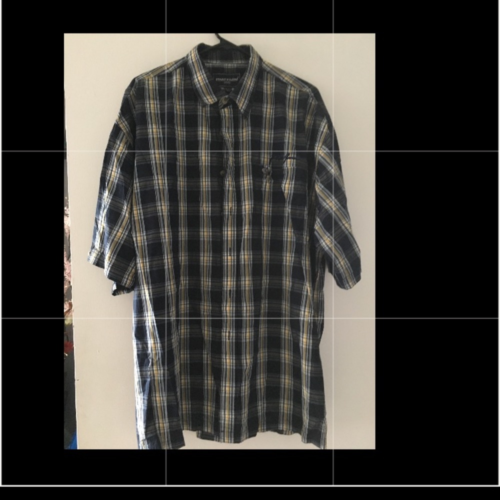 Short sleeve smoke free home used 1x